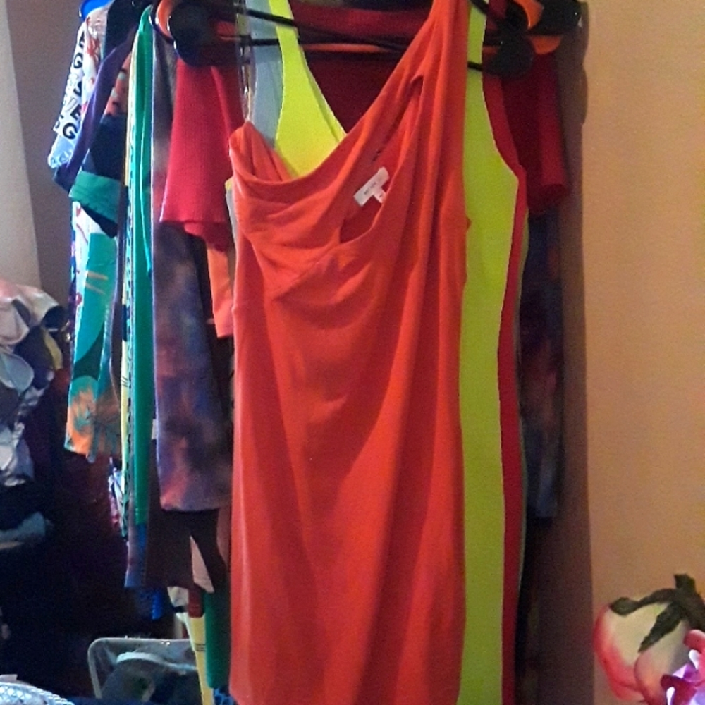 Charolette Russe Keyhole one shoulder